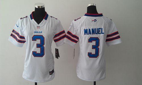 Nike Bills #27 Tre'Davious White Black Women's NFL Fashion Game Jersey