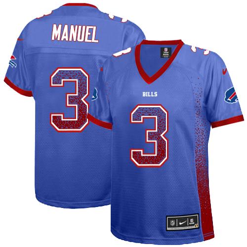 Nike Bills #27 Tre'Davious White Red Women's Stitched NFL Limited Rush Jersey
