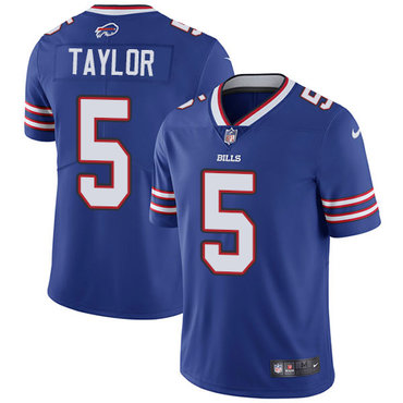 Nike Bills #5 Tyrod Taylor Royal Blue Team Color Youth Stitched NFL Vapor Untouchable Limited Jersey Nike Bills #5 Tyrod Taylor Royal Blue Team Color Youth Stitched NFL Vapor Untouchable Limited Jersey