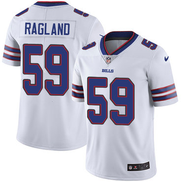 Nike Bills #59 Reggie Ragland White Men's Stitched NFL Vapor Untouchable Limited Jersey Nike Bills #59 Reggie Ragland White Men's Stitched NFL Vapor Untouchable Limited Jersey