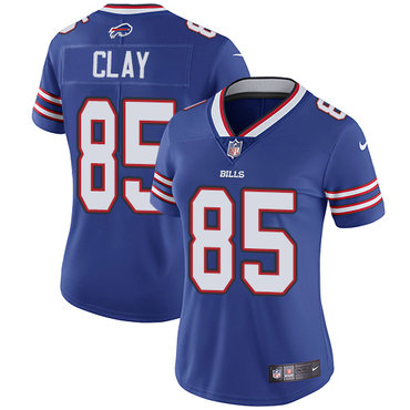 Nike Bills #85 Charles Clay Royal Blue Team Color Women's Stitched NFL Vapor Untouchable Limited Jersey Nike Bills #85 Charles Clay Royal Blue Team Color Women's Stitched NFL Vapor Untouchable Limited Jersey