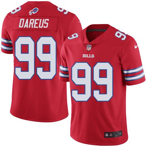 Nike Bills #99 Marcell Dareus Red Youth Stitched NFL Limited Rush Jersey Nike Bills #99 Marcell Dareus Red Youth Stitched NFL Limited Rush Jersey