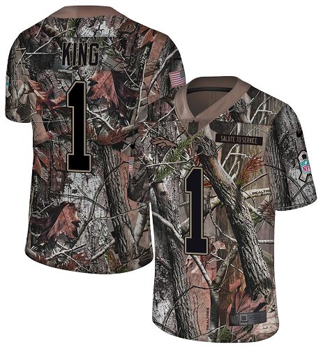 Nike Broncos #1 Marquette King Camo Men's Stitched NFL Limited Rush Realtree Jersey Nike Broncos #1 Marquette King Camo Men's Stitched NFL Limited Rush Realtree Jersey