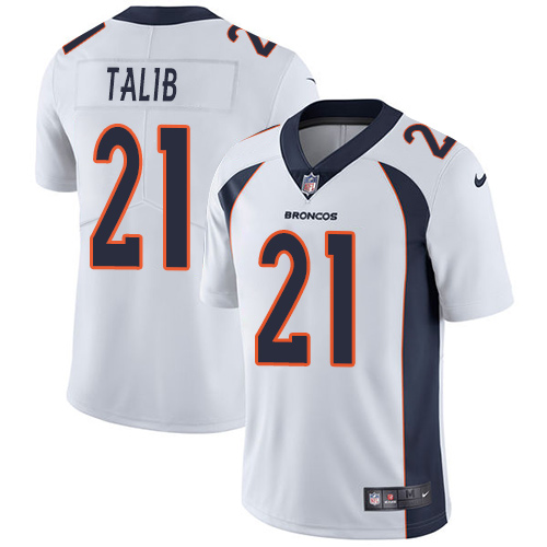 Nike Broncos #21 Aqib Talib White Youth Stitched NFL Vapor Untouchable Limited Jersey Nike Broncos #21 Aqib Talib White Youth Stitched NFL Vapor Untouchable Limited Jersey