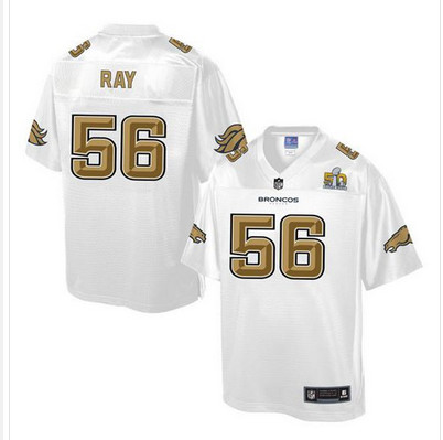 Nike Broncos #56 Shane Ray White Men's NFL Pro Line Super Bowl 50 Fashion Game Jersey Nike Broncos #56 Shane Ray White Men's NFL Pro Line Super Bowl 50 Fashion Game Jersey