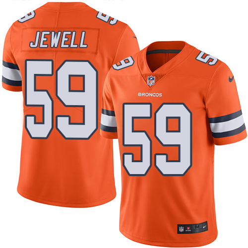 Nike Broncos #59 Josey Jewell Orange Men's Stitched NFL Limited Rush Jersey Nike Broncos #59 Josey Jewell Orange Men's Stitched NFL Limited Rush Jersey