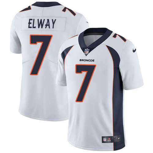 Nike Broncos #7 John Elway White Youth Stitched NFL Vapor Untouchable Limited Jersey Nike Broncos #7 John Elway White Youth Stitched NFL Vapor Untouchable Limited Jersey