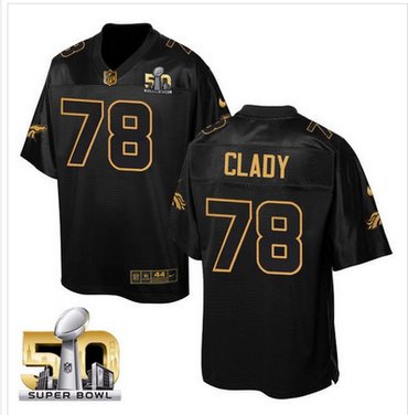 Nike Broncos #78 Ryan Clady Black Super Bowl 50 Men's Stitched NFL Elite Pro Line Gold Collection Jersey Nike Broncos #78 Ryan Clady Black Super Bowl 50 Men's Stitched NFL Elite Pro Line Gold Collection Jersey