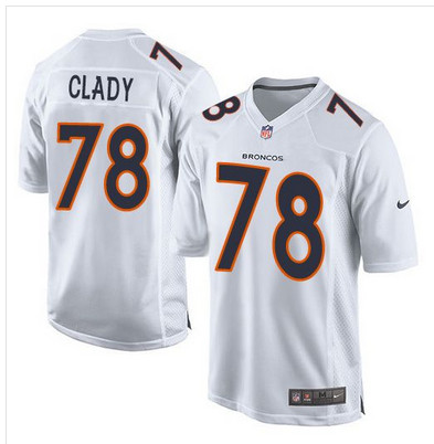 Nike Broncos #78 Ryan Clady White Men's Stitched NFL Game Event Jersey Nike Broncos #78 Ryan Clady White Men's Stitched NFL Game Event Jersey