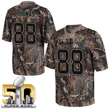 Nike Broncos #88 Demaryius Thomas Camo Super Bowl 50 Men's Stitched NFL Realtree Elite Jersey Nike Broncos #88 Demaryius Thomas Camo Super Bowl 50 Men's Stitched NFL Realtree Elite Jersey