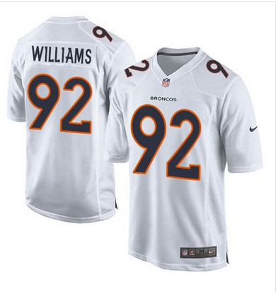 Nike Broncos #92 Sylvester Williams White Men's Stitched NFL Game Event Jersey Nike Broncos #92 Sylvester Williams White Men's Stitched NFL Game Event Jersey