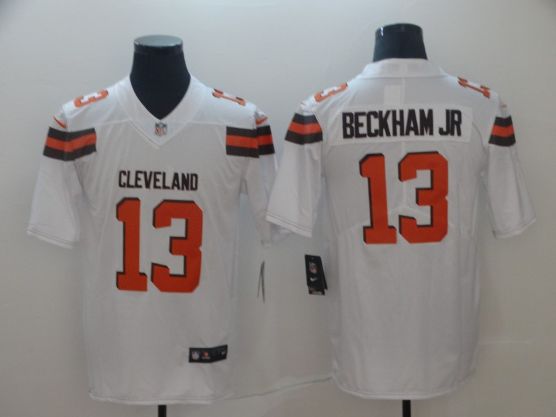 Nike Browns 13 Odell Beckham Jr White Vapor Untouchable Limited Jersey Nike Browns 13 Odell Beckham Jr White Vapor Untouchable Limited Jersey