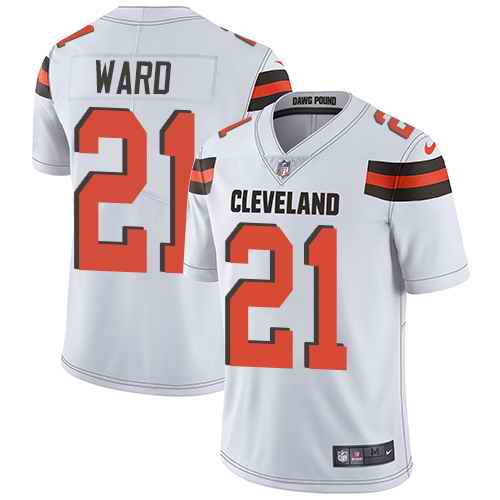 Nike Browns 21 Denzel Ward White Vapor Untouchable Limited Jersey Nike Browns 21 Denzel Ward White Vapor Untouchable Limited Jersey
