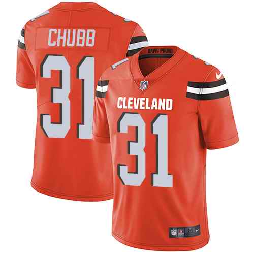 Nike Browns 31 Nick Chubb Orange Youth Vapor Untouchable Limited Jersey Nike Browns 31 Nick Chubb Orange Youth Vapor Untouchable Limited Jersey