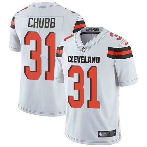 Nike Browns 31 Nick Chubb White Youth Vapor Untouchable Limited Jersey Nike Browns 31 Nick Chubb White Youth Vapor Untouchable Limited Jersey