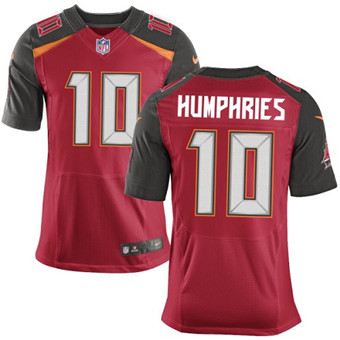 Nike Buccaneers #10 Adam Humphries Red Team Color Men's Stitched NFL New Elite Jersey Nike Buccaneers #10 Adam Humphries Red Team Color Men's Stitched NFL New Elite Jersey