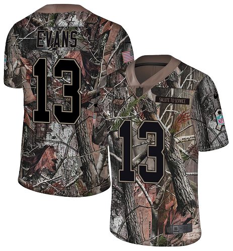 Nike Buccaneers #13 Mike Evans Camo Youth Stitched NFL Limited Rush Realtree Jersey Nike Buccaneers #13 Mike Evans Camo Youth Stitched NFL Limited Rush Realtree Jersey