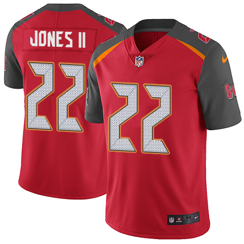 Nike Buccaneers #22 Ronald Jones II Red Team Color Men's Stitched NFL Vapor Untouchable Limited Jersey