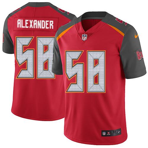 Nike Buccaneers #58 Kwon Alexander Red Team Color Youth Stitched NFL Vapor Untouchable Limited Jersey Nike Buccaneers #58 Kwon Alexander Red Team Color Youth Stitched NFL Vapor Untouchable Limited Jersey