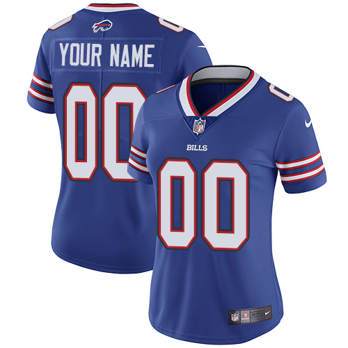 Nike Buffalo Bills Elite Royal Blue Home Women's Jersey NFL Vapor Untouchable Customized jerseys Nike Buffalo Bills Elite Royal Blue Home Women's Jersey NFL Vapor Untouchable Customized jerseys