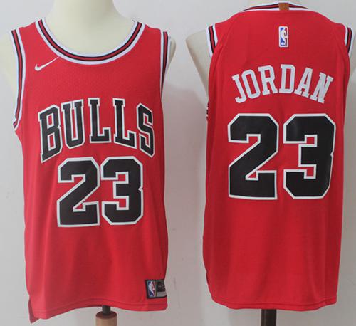 Nike Bulls #23 Michael Jordan Red Stitched NBA Jersey Nike Bulls #23 Michael Jordan Red Stitched NBA Jersey