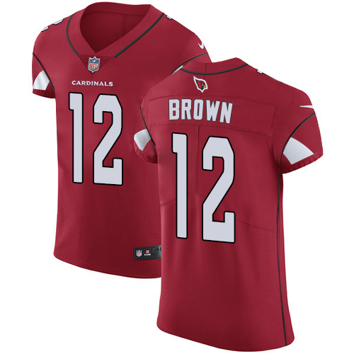Nike Cardinals #12 John Brown Red Team Color Men's Stitched NFL Vapor Untouchable Elite Jersey Nike Cardinals #12 John Brown Red Team Color Men's Stitched NFL Vapor Untouchable Elite Jersey
