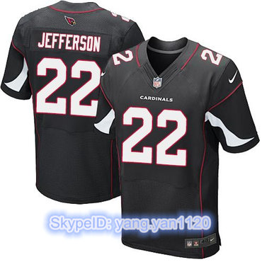 Nike Cardinals #22 Tony Jefferson Black Alternate Men's Stitched NFL Elite Jersey