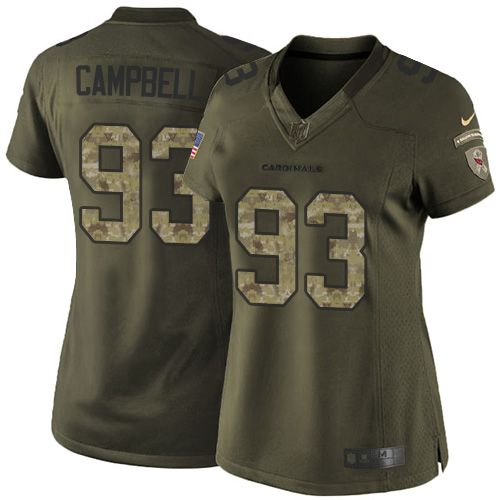 Nike Cardinals #43 Haason Reddick Black Women's Stitched NFL Limited 2016 Salute to Service Jersey