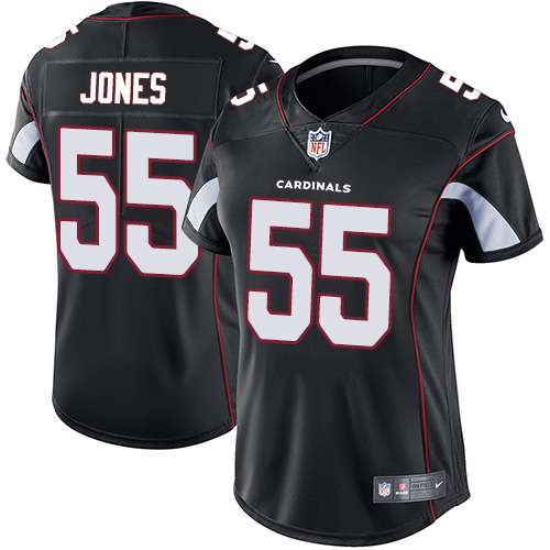 Nike Cardinals #55 Chandler Jones Black Alternate Women's Stitched NFL Vapor Untouchable Limited Jersey Nike Cardinals #55 Chandler Jones Black Alternate Women's Stitched NFL Vapor Untouchable Limited Jersey