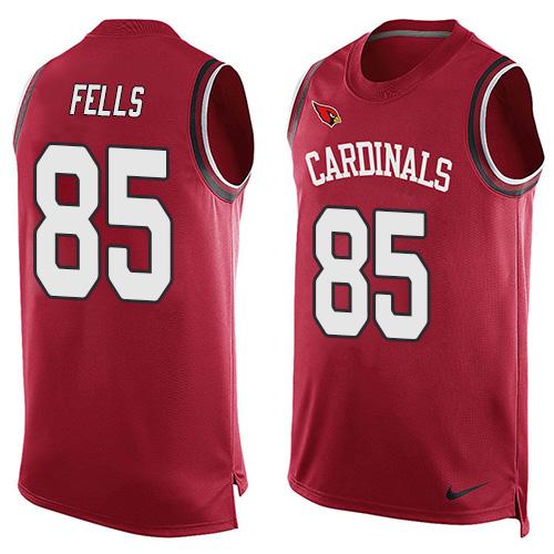 Nike Cardinals #85 Darren Fells Red Team Color Men's Stitched NFL Limited Tank Top Jersey Nike Cardinals #85 Darren Fells Red Team Color Men's Stitched NFL Limited Tank Top Jersey