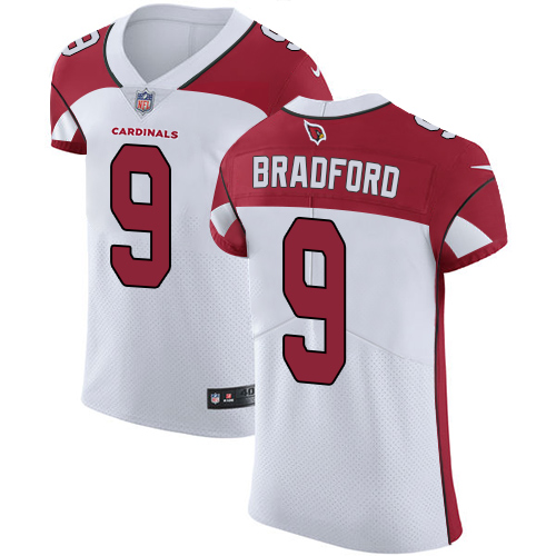 Nike Cardinals #9 Sam Bradford White Men's Stitched NFL Vapor Untouchable Elite Jersey Nike Cardinals #9 Sam Bradford White Men's Stitched NFL Vapor Untouchable Elite Jersey