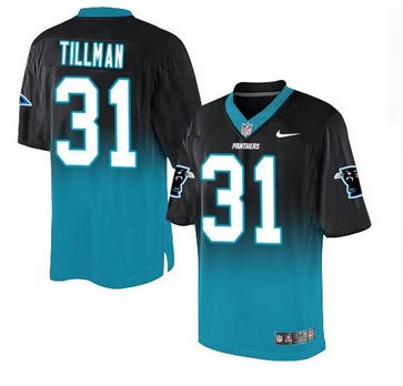 Nike Carolina Panthers #31 Charles Tillman BlackBlue Men's Stitched NFL Elite Fadeaway Fashion Jersey Nike Carolina Panthers #31 Charles Tillman BlackBlue Men's Stitched NFL Elite Fadeaway Fashion Jersey