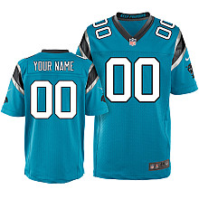 Nike Carolina Panthers Bleu Customized Elite Jerseys