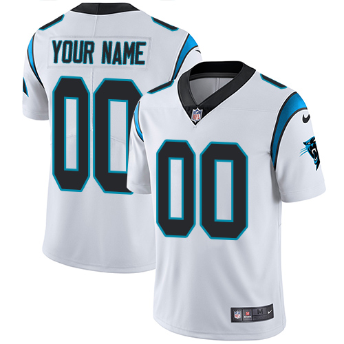 Nike Carolina Panthers Limited White Road Youth Jersey NFL  Vapor Untouchable Customized jerseys