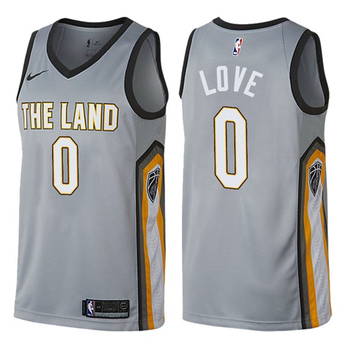 Nike Cavaliers #0 Kevin Love Gray NBA Swingman City Edition Jersey Nike Cavaliers #0 Kevin Love Gray NBA Swingman City Edition Jersey