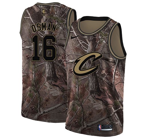 Nike Cavaliers #16 Cedi Osman Camo NBA Swingman Realtree Collection Jersey Nike Cavaliers #16 Cedi Osman Camo NBA Swingman Realtree Collection Jersey