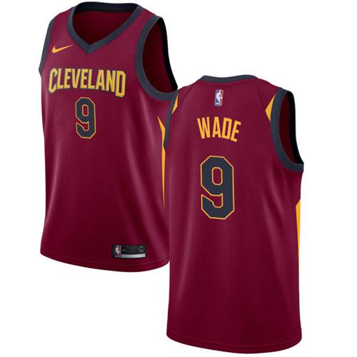 Nike Cavaliers #9 Dwyane Wade Red Stitched NBA Swingman Jersey Nike Cavaliers #9 Dwyane Wade Red Stitched NBA Swingman Jersey