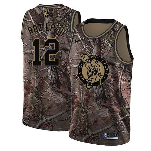 Nike Celtics #12 Terry Rozier III Camo NBA Swingman Realtree Collection Jersey