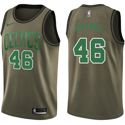 Nike Celtics #46 Aron Baynes Green Salute to Service Youth NBA Swingman Jersey Nike Celtics #46 Aron Baynes Green Salute to Service Youth NBA Swingman Jersey