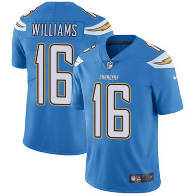 Nike Chargers #16 Tyrell Williams Electric Blue Alternate Youth Stitched NFL Vapor Untouchable Limited Jersey
