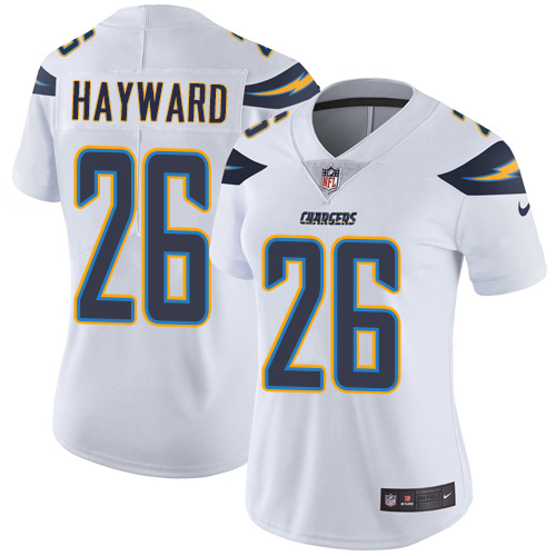 Nike Chargers #26 Casey Hayward White Women's Stitched NFL Vapor Untouchable Limited Jersey Nike Chargers #26 Casey Hayward White Women's Stitched NFL Vapor Untouchable Limited Jersey
