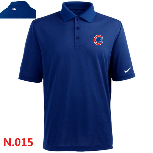 Nike Chicago Cubs Men's Blue Polo Shirt