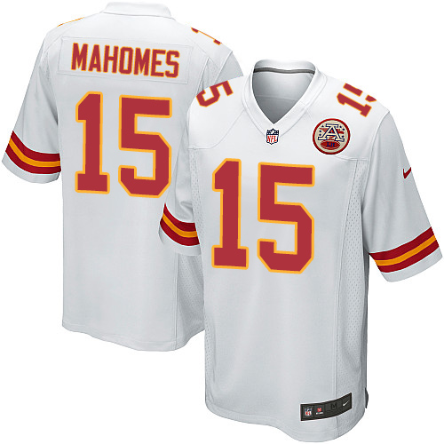 Nike Chiefs #15 Patrick Mahomes White Youth Stitched NFL Elite Jersey Nike Chiefs #15 Patrick Mahomes White Youth Stitched NFL Elite Jersey