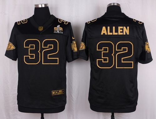 Nike Chiefs #32 Marcus Allen Black Men's Stitched NFL Elite Pro Line Gold Collection Jersey Nike Chiefs #32 Marcus Allen Black Men's Stitched NFL Elite Pro Line Gold Collection Jersey