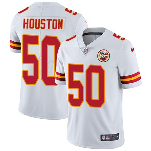 Nike Chiefs #50 Justin Houston White Men's Stitched NFL Vapor Untouchable Limited Jersey Nike Chiefs #50 Justin Houston White Men's Stitched NFL Vapor Untouchable Limited Jersey