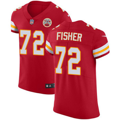 Nike Chiefs #72 Eric Fisher Red Team Color Men's Stitched NFL Vapor Untouchable Elite Jersey Nike Chiefs #72 Eric Fisher Red Team Color Men's Stitched NFL Vapor Untouchable Elite Jersey