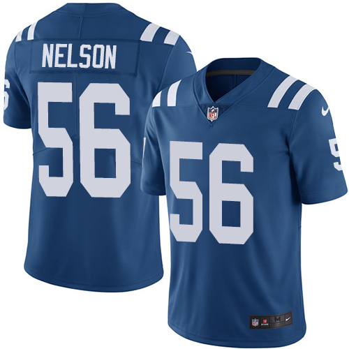Nike Colts #56 Quenton Nelson Royal Blue Youth Stitched NFL Limited Rush Jersey Nike Colts #56 Quenton Nelson Royal Blue Youth Stitched NFL Limited Rush Jersey