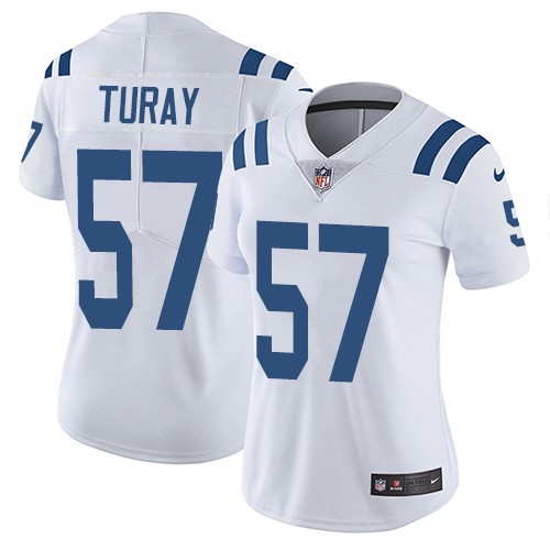 Nike Colts #57 Kemoko Turay White Women's Stitched NFL Vapor Untouchable Limited Jersey Nike Colts #57 Kemoko Turay White Women's Stitched NFL Vapor Untouchable Limited Jersey