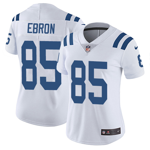 Nike Colts #85 Eric Ebron White Women's Stitched NFL Vapor Untouchable Limited Jersey Nike Colts #85 Eric Ebron White Women's Stitched NFL Vapor Untouchable Limited Jersey
