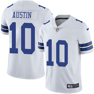 Nike Cowboys #10 Tavon Austin White Men's Stitched NFL Vapor Untouchable Limited Jersey